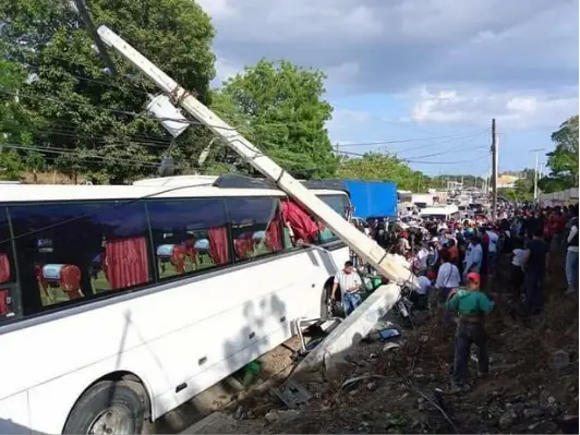 République Dominicaine : Un accident de la circulation fait trois morts à Baní