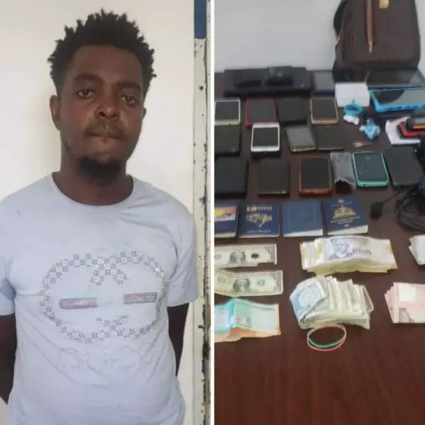 Mirebalais/Sécurité : Arrestation d’un présumé bandit, plus de 62 mille gourdes et 16 téléphones trouvés en sa possession