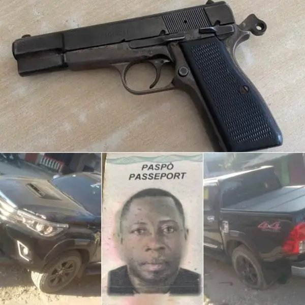Lascahobas/Sécurité: Un véhicule et une arme confisqués par la PNH