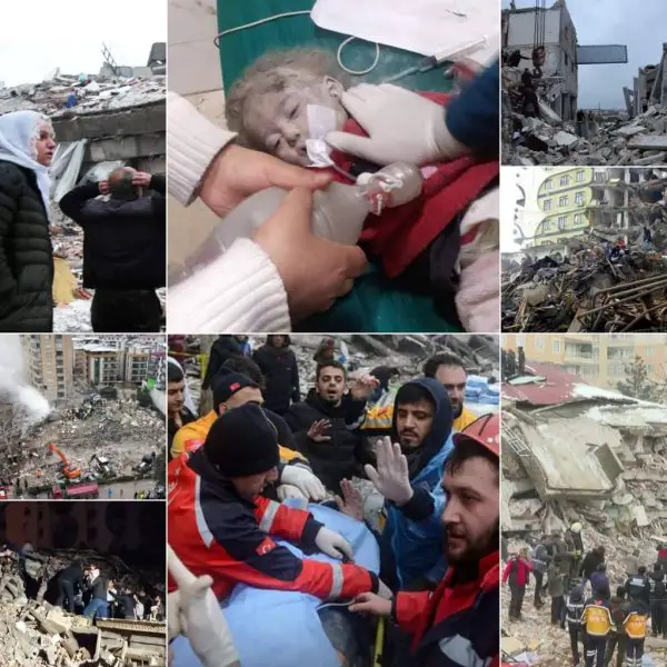 Un séisme de magnitude 7,8 a fait environ 2.300 morts en Syrie et en Turquie ce lundi