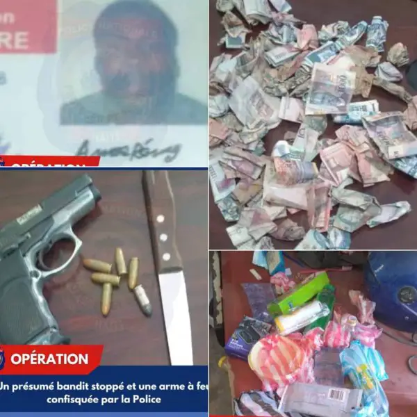 Un membre actif du gang "400 mawozo" neutralisé et une arme à feu saisie par les Forces de l'ordre ce lundi