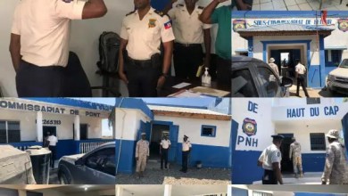 Visite d'inspection dans le Commissariat du Cap-Haïtien et des Sous-Commissariats